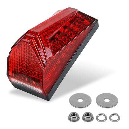 OVOVS LED Tail Light Rear Brake Light with White License Plate For Dirt Bike Honda XR650L